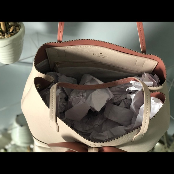 Kate Spade Large Giorgia Vanderbilt Bow Satchel - Picture 6 of 7